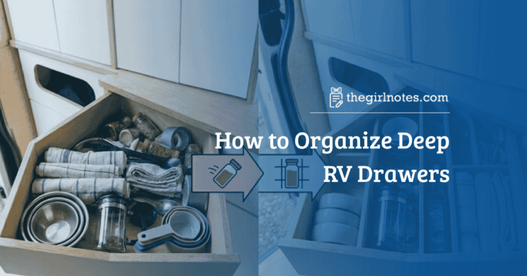 How to Organize Deep RV Drawers: Using Every Inch Without Losing Things at the Bottom