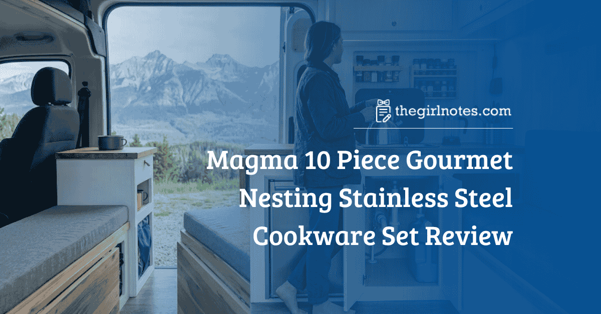 Magma 10 Piece Gourmet Nesting Stainless Steel Cookware Set